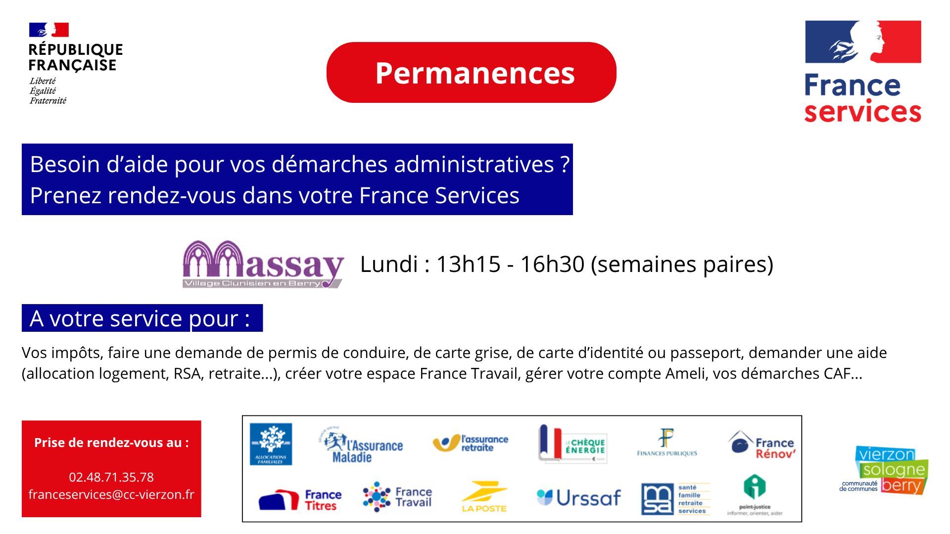 France Services Massay