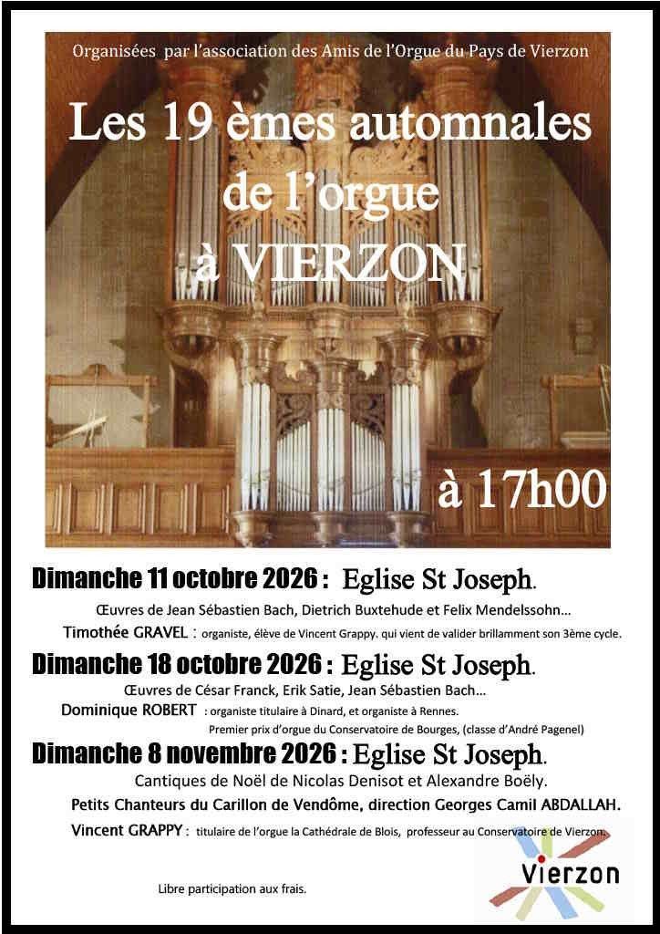 Concert Orgue - Vierzon